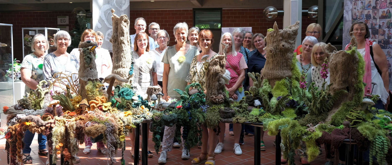 Gruppenbild mit Landrat Seefeld